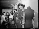 Dressmaking class, Manzanar Relocation Center, California