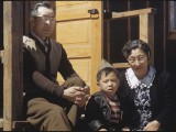Billy Manbo and his maternal grandparents, Juno (left) and Riyo Itaya
